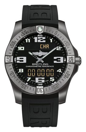 Мужские часы aerospace evo black BREITLING черного цвета по цене 296000 руб., арт. E79363101B1S1 | Фото 1 Мужские часы aerospace evo black BREITLING черного цвета, арт. E79363101B1S1 | Фото 1