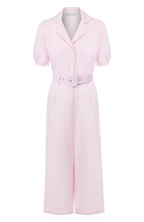 Женский льняной комбинезон FAITHFULL THE BRAND розового цвета по цене 36950 руб., арт. FF1519 | Фото 1 Женский льняной комбинезон FAITHFULL THE BRAND розового цвета, арт. FF1519 | Фото 1