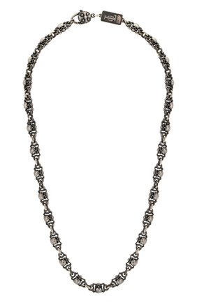 Женское цепь черепа GL JEWELRY серебряного цвета по цене 50380 руб., арт. M600003-S97-01 | Фото 1 Женское цепь черепа GL JEWELRY серебряного цвета, арт. M600003-S97-01 | Фото 1
