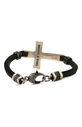 Женская браслет крест с молитвой GL JEWELRY черного цвета по цене 21560 руб., арт. GL410011-S97-01 | Фото 2 Женская браслет крест с молитвой GL JEWELRY черного цвета, арт. GL410011-S97-01 | Фото 2
