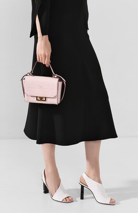 Женская сумка eden mini GIVENCHY розового цвета по цене 90400 руб., арт. BBU005B0LK | Фото 2 Женская сумка eden mini GIVENCHY розового цвета, арт. BBU005B0LK | Фото 2