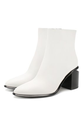 Женские кожаные ботильоны anna ALEXANDER WANG белого цвета по цене 64100 руб., арт. 30C120B009 | Фото 1 Женские кожаные ботильоны anna ALEXANDER WANG белого цвета, арт. 30C120B009 | Фото 1