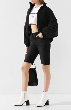 Женские кожаные ботильоны anna ALEXANDER WANG белого цвета по цене 64100 руб., арт. 30C120B009 | Фото 2 Женские кожаные ботильоны anna ALEXANDER WANG белого цвета, арт. 30C120B009 | Фото 2