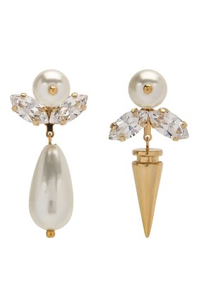 Женские серьги SIMONE ROCHA белого цвета по цене 27550 руб., арт. ERG181/0906/M | Фото 1 Женские серьги SIMONE ROCHA белого цвета, арт. ERG181/0906/M | Фото 1