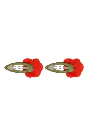 Детская комплект из двух заколок JUNEFEE кораллового цвета по цене 770 руб., арт. 6398 | Фото 2 Детская комплект из двух заколок JUNEFEE кораллового цвета, арт. 6398 | Фото 2