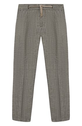 Детские брюки BARONIO KIDS хаки цвета по цене 6840 руб., арт. S2044-SN0W | Фото 1 Детские брюки BARONIO KIDS хаки цвета, арт. S2044-SN0W | Фото 1