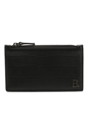 Мужской кожаный футляр для кредитных карт b. BALENCIAGA черного цвета по цене 22800 руб., арт. 601348/1JU7W | Фото 1 Мужской кожаный футляр для кредитных карт b. BALENCIAGA черного цвета, арт. 601348/1JU7W | Фото 1