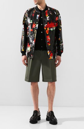 Мужская шерстяной кардиган COMME DES GARCONS HOMME PLUS черного цвета по цене 39650 руб., арт. PE-N010-051 | Фото 2 Мужская шерстяной кардиган COMME DES GARCONS HOMME PLUS черного цвета, арт. PE-N010-051 | Фото 2