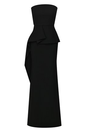Женское платье-макси ROLAND MOURET черного цвета по цене 199500 руб., арт. EW20/S0977/F4044 | Фото 1 Женское платье-макси ROLAND MOURET черного цвета, арт. EW20/S0977/F4044 | Фото 1