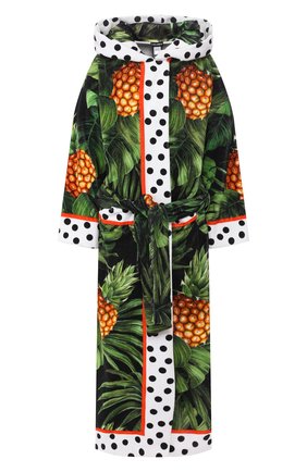 Женский хлопковый халат DOLCE & GABBANA разноцветного цвета по цене 154500 руб., арт. 00A03J/FP6NA | Фото 1 Женский хлопковый халат DOLCE & GABBANA разноцветного цвета, арт. 00A03J/FP6NA | Фото 1