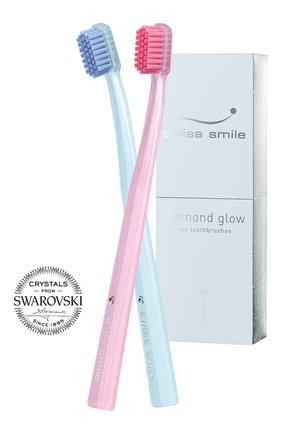 Набор ультрамягких щеток diamond glow SWISS SMILE бесцветного цвета по цене 4510 руб., арт. 7640131976398 | Фото 1 Набор ультрамягких щеток diamond glow SWISS SMILE бесцветного цвета, арт. 7640131976398 | Фото 1