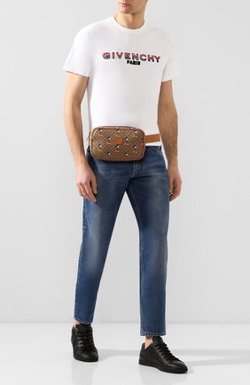 Мужская поясная сумка disney x gucci GUCCI коричневого цвета по цене 81800 руб., арт. 602695/HWUBM | Фото 2 Мужская поясная сумка disney x gucci GUCCI коричневого цвета, арт. 602695/HWUBM | Фото 2