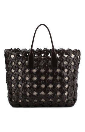 Женская сумка bv window BOTTEGA VENETA коричневого цвета по цене 364000 руб., арт. 608606/VCQJ1 | Фото 1 Женская сумка bv window BOTTEGA VENETA коричневого цвета, арт. 608606/VCQJ1 | Фото 1