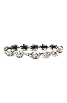 Женский браслет черепа GL JEWELRY серебряного цвета по цене 46420 руб., арт. GL400012-S97-430 | Фото 2 Женский браслет черепа GL JEWELRY серебряного цвета, арт. GL400012-S97-430 | Фото 2