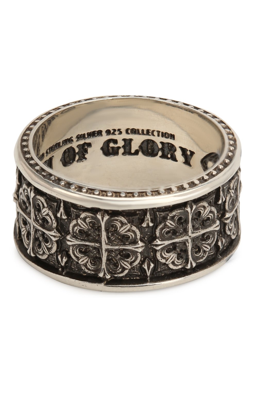 Мужское серебряное кольцо легенда GL JEWELRY серебряного цвета, арт. M700002-S97-01 | Фото 2 (Материал: Серебро)