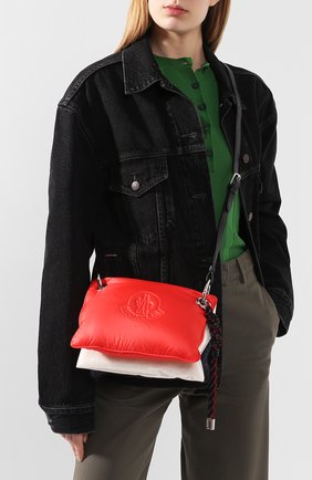 Женская сумка MONCLER разноцветного цвета по цене 54100 руб., арт. F1-09B-5L502-10-02SAM | Фото 2 Женская сумка MONCLER разноцветного цвета, арт. F1-09B-5L502-10-02SAM | Фото 2