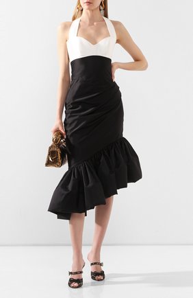 Женские комбинированные мюли keira DOLCE & GABBANA коричневого цвета по цене 55700 руб., арт. CR1008/AX888 | Фото 2 Женские комбинированные мюли keira DOLCE & GABBANA коричневого цвета, арт. CR1008/AX888 | Фото 2