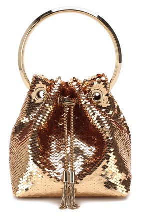 Женский сумка bon bon JIMMY CHOO золотого цвета по цене 74600 руб., арт. B0N B0N/ZMV | Фото 1 Женский сумка bon bon JIMMY CHOO золотого цвета, арт. B0N B0N/ZMV | Фото 1