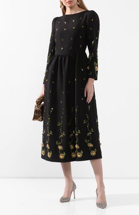 Женская туфли romy 85 JIMMY CHOO зеленого цвета по цене 45400 руб., арт. R0MY 85/CGF | Фото 2 Женская туфли romy 85 JIMMY CHOO зеленого цвета, арт. R0MY 85/CGF | Фото 2