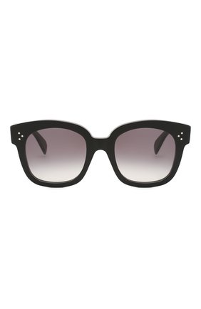 Женские солнцезащитные очки CELINE EYEWEAR черного цвета по цене 28200 руб., арт. CL4002UN 01B | Фото 3 Женские солнцезащитные очки CELINE EYEWEAR черного цвета, арт. CL4002UN 01B | Фото 3