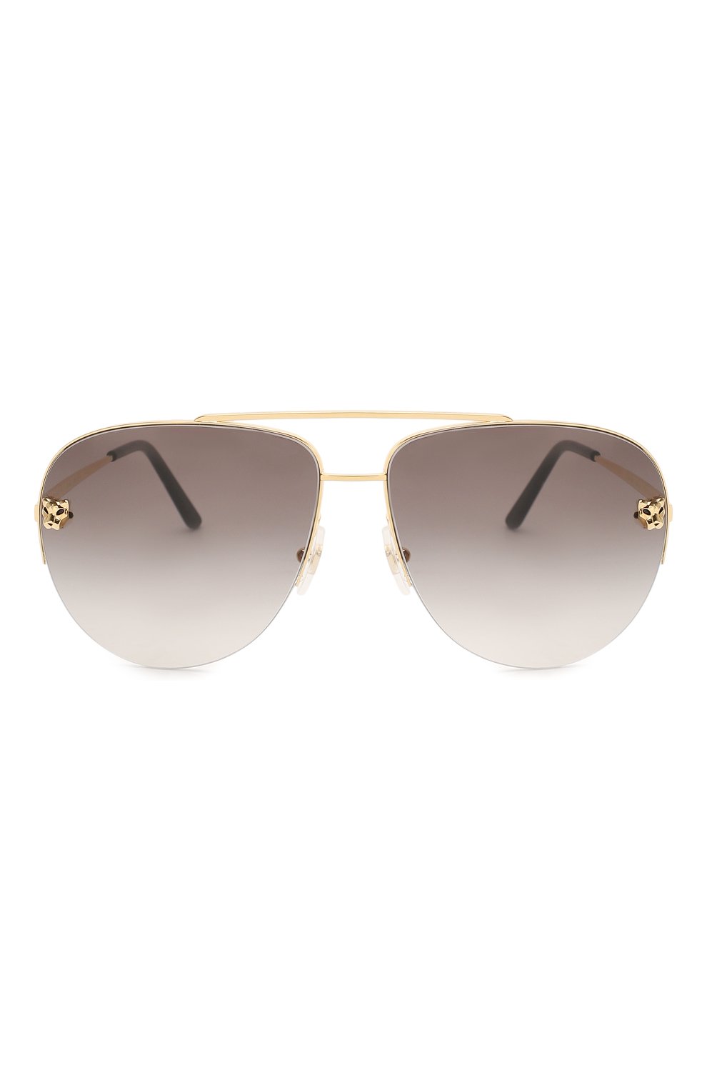 Женские солнцезащитные очки CARTIER золотого цвета по цене 61900 руб., арт. CT0065 008 | Фото 4 Женские солнцезащитные очки CARTIER золотого цвета, арт. CT0065 008 | Фото 4