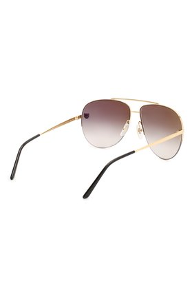 Женские солнцезащитные очки CARTIER золотого цвета по цене 61900 руб., арт. CT0065 008 | Фото 5 Женские солнцезащитные очки CARTIER золотого цвета, арт. CT0065 008 | Фото 5
