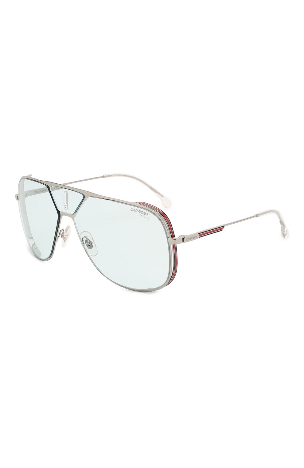 Женские солнцезащитные очки CARRERA голубого цвета, арт. CARRERA LENS3 V84 | Фото 1