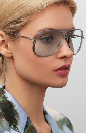 Женские солнцезащитные очки CARRERA голубого цвета по цене 22650 руб., арт. CARRERA LENS3 V84 | Фото 2 Женские солнцезащитные очки CARRERA голубого цвета, арт. CARRERA LENS3 V84 | Фото 2