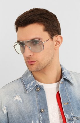 Женские солнцезащитные очки CARRERA голубого цвета по цене 22650 руб., арт. CARRERA LENS3 V84 | Фото 3 Женские солнцезащитные очки CARRERA голубого цвета, арт. CARRERA LENS3 V84 | Фото 3