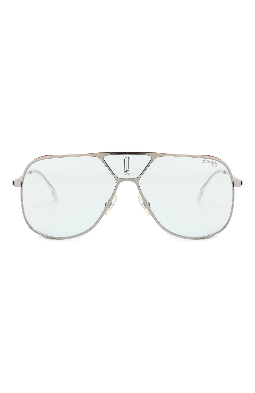 Женские солнцезащитные очки CARRERA голубого цвета по цене 22650 руб., арт. CARRERA LENS3 V84 | Фото 4 Женские солнцезащитные очки CARRERA голубого цвета, арт. CARRERA LENS3 V84 | Фото 4