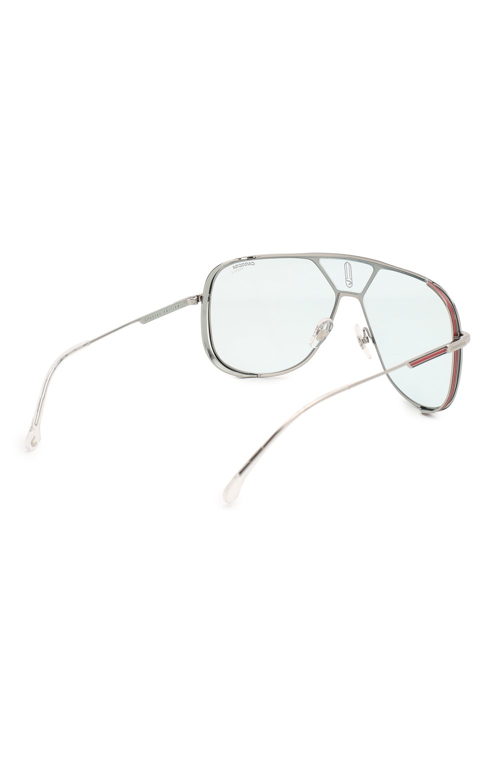 Женские солнцезащитные очки CARRERA голубого цвета по цене 22650 руб., арт. CARRERA LENS3 V84 | Фото 5 Женские солнцезащитные очки CARRERA голубого цвета, арт. CARRERA LENS3 V84 | Фото 5