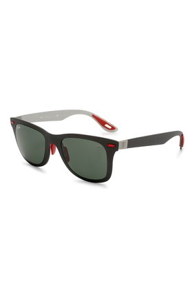 Женские солнцезащитные очки RAY-BAN черного цвета по цене 35300 руб., арт. 8395M-F05471 | Фото 1 Женские солнцезащитные очки RAY-BAN черного цвета, арт. 8395M-F05471 | Фото 1