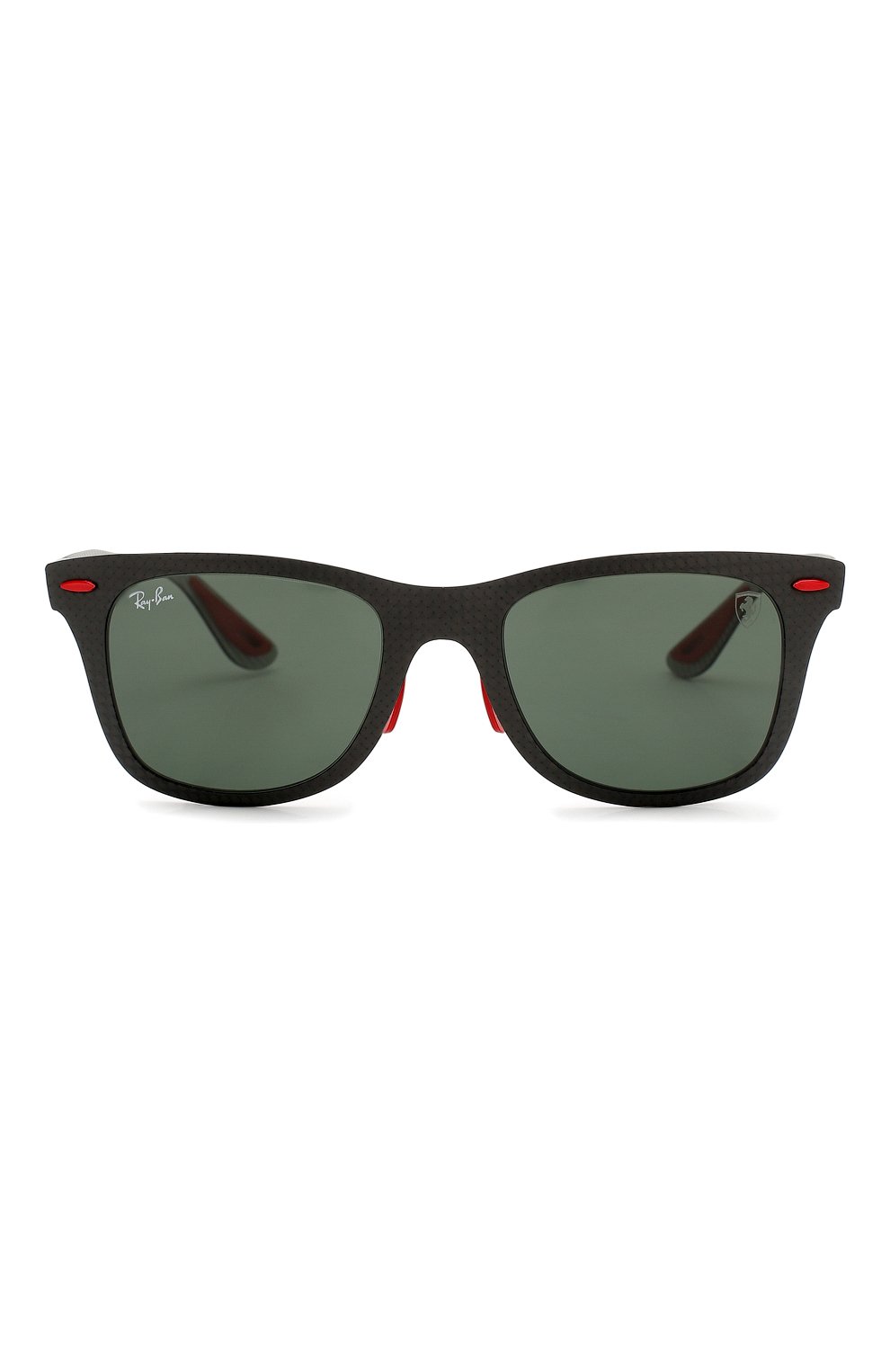 Женские солнцезащитные очки RAY-BAN черного цвета по цене 38400 руб., арт. 8395M-F05471 | Фото 4 Женские солнцезащитные очки RAY-BAN черного цвета, арт. 8395M-F05471 | Фото 4 (Тип очков: С/з; Очки форма: Прямоугольные; Оптика Гендер: оптика-мужское)