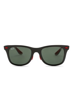 Женские солнцезащитные очки RAY-BAN черного цвета по цене 38400 руб., арт. 8395M-F05471 | Фото 4 Женские солнцезащитные очки RAY-BAN черного цвета, арт. 8395M-F05471 | Фото 4 (Тип очков: С/з; Очки форма: Прямоугольные; Оптика Гендер: оптика-мужское)