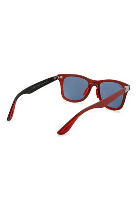 Женские солнцезащитные очки RAY-BAN красного цвета, арт. 8395M-F05580 | Фото 5 (Кросс-КТ: С/з-унисекс; Региональные ограничения белый список (Axapta Mercury): RU; Тип очков: С/з; Оптика Гендер: оптика-унисекс; Очки форма: Прямоугольные)
