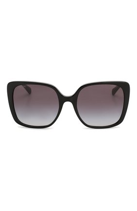 Женские солнцезащитные очки BVLGARI черного цвета, арт. 8225B-501/8G | Фото 3 (Тип очков: С/з; Очки форма: Квадратные; Оптика Гендер: оптика-женское)