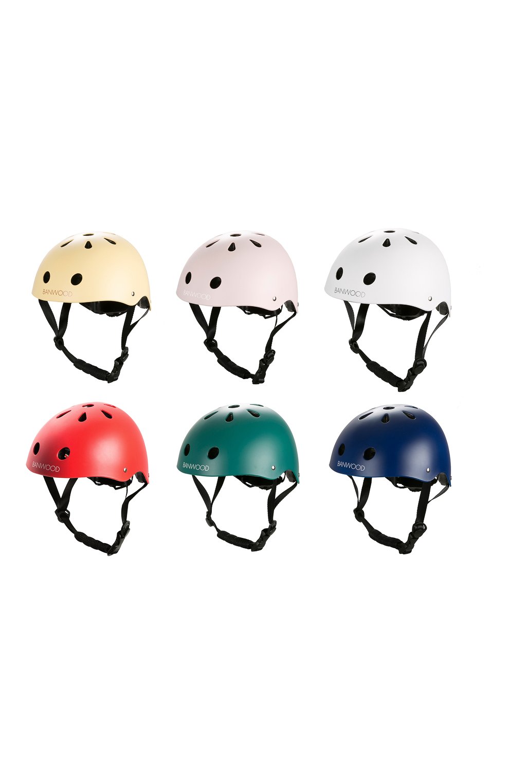 Детского шлем BANWOOD розового цвета по цене 4900 руб., арт. BW-HELMET-PINK | Фото 2 Детского шлем BANWOOD розового цвета, арт. BW-HELMET-PINK | Фото 2