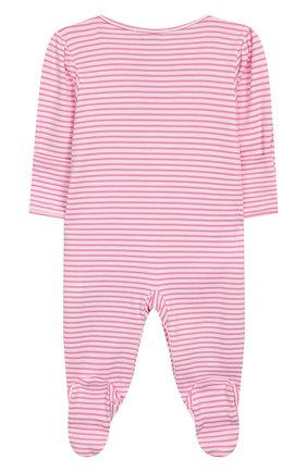 Детский хлопковый комбинезон KISSY KISSY розового цвета по цене 3480 руб., арт. KGQ03544N | Фото 2 Детский хлопковый комбинезон KISSY KISSY розового цвета, арт. KGQ03544N | Фото 2