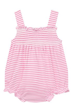 Детское хлопковое боди KISSY KISSY розового цвета по цене 3950 руб., арт. KGD03551I | Фото 2 Детское хлопковое боди KISSY KISSY розового цвета, арт. KGD03551I | Фото 2