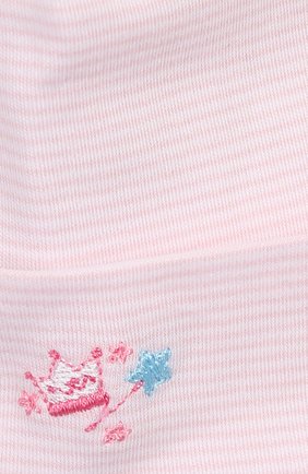 Детского хлопковая шапка KISSY KISSY розового цвета по цене 0 руб., арт. KG504447N | Фото 3 Детского хлопковая шапка KISSY KISSY розового цвета, арт. KG504447N | Фото 3 (Материал: Текстиль, Хлопок; Кросс-КТ НВ: Шапочки-аксессуары)