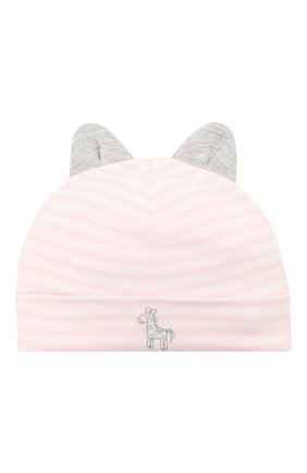 Детского хлопковая шапка KISSY KISSY розового цвета по цене 1270 руб., арт. KG504322N | Фото 1 Детского хлопковая шапка KISSY KISSY розового цвета, арт. KG504322N | Фото 1