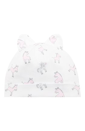 Детского хлопковая шапка KISSY KISSY розового цвета по цене 0 руб., арт. KG504321N | Фото 1 Детского хлопковая шапка KISSY KISSY розового цвета, арт. KG504321N | Фото 1 (Материал: Текстиль, Хлопок; Кросс-КТ НВ: Шапочки-аксессуары)