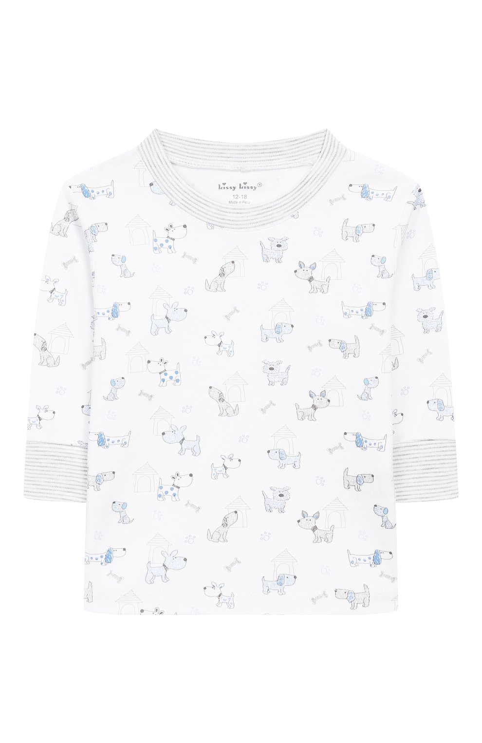 Детский хлопковая пижама KISSY KISSY разноцветного цвета по цене 4655 руб., арт. KB603973I | Фото 2 Детский хлопковая пижама KISSY KISSY разноцветного цвета, арт. KB603973I | Фото 2