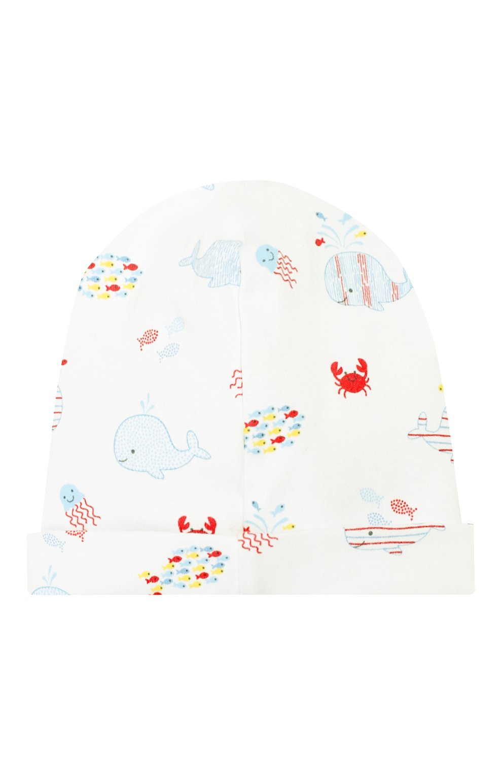 Детского хлопковая шапка KISSY KISSY голубого цвета по цене 940 руб., арт. KB503570N | Фото 2 Детского хлопковая шапка KISSY KISSY голубого цвета, арт. KB503570N | Фото 2
