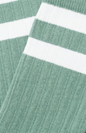 Детские носки COLLEGIEN зеленого цвета, арт. 8470/36-44 | Фото 2 (Материал: Текстиль, Хлопок; Кросс-КТ: Носки)