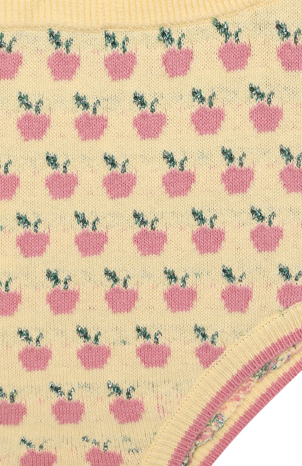 Детские хлопковые шорты LES LUTINS желтого цвета по цене 3610 руб., арт. 20E024/PAULA | Фото 3 Детские хлопковые шорты LES LUTINS желтого цвета, арт. 20E024/PAULA | Фото 3