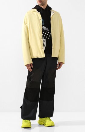 Мужские комбинированные кроссовки track BALENCIAGA желтого цвета по цене 65950 руб., арт. 542023/W2LA1 | Фото 2 Мужские комбинированные кроссовки track BALENCIAGA желтого цвета, арт. 542023/W2LA1 | Фото 2