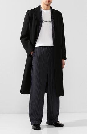 Мужской кожаные дерби BALENCIAGA черного цвета по цене 52650 руб., арт. 615875/WBAJ4 | Фото 2 Мужской кожаные дерби BALENCIAGA черного цвета, арт. 615875/WBAJ4 | Фото 2