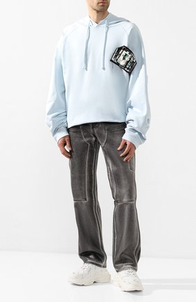 Мужские комбинированные кроссовки triple s BALENCIAGA белого цвета по цене 79950 руб., арт. 536737/W2FA1 | Фото 2 Мужские комбинированные кроссовки triple s BALENCIAGA белого цвета, арт. 536737/W2FA1 | Фото 2