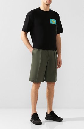 Мужские комбинированные кроссовки trail ACNE STUDIOS черного цвета по цене 29950 руб., арт. BD0094 | Фото 2 Мужские комбинированные кроссовки trail ACNE STUDIOS черного цвета, арт. BD0094 | Фото 2